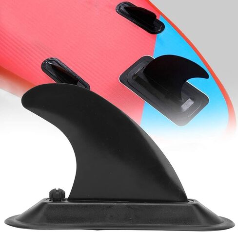 Surfboard with Removable Fins Stable for Safe Surfing Diving Accessories PA6 + 30% Fibreglass 130x155x16mm/5.1x6.1x0.6in in Kuwait
