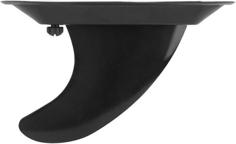 Surfboard with Removable Fins Stable for Safe Surfing Diving Accessories PA6 + 30% Fibreglass 130x155x16mm/5.1x6.1x0.6in in Kuwait