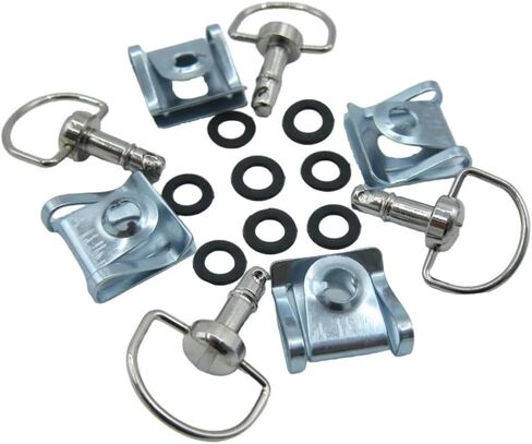 ​4sets of 1/4 Inch Turn Dzus Fasteners Stud Length 19mm Fit for H-nda Motorcycle Parts in Saudi Arabia