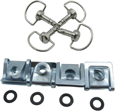 ​4sets of 1/4 Inch Turn Dzus Fasteners Stud Length 19mm Fit for H-nda Motorcycle Parts in Saudi Arabia