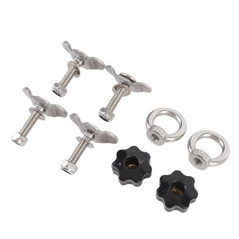L Track Double Lug Threaded Stud, Stainless Steel Cargo Studs, 5500 Lbs Breaking Strength Stud for Truck Bed, Trailer Cargo Control, Pickup, RV & ATV, Pack of 6 (M8*40mm) in Kuwait