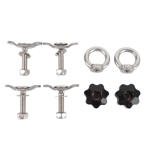 L Track Double Lug Threaded Stud, Stainless Steel Cargo Studs, 5500 Lbs Breaking Strength Stud for Truck Bed, Trailer Cargo Control, Pickup, RV & ATV, Pack of 6 (M8*40mm) in Kuwait