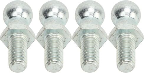 Haofy الكرة تصاعد ترصيع 4PCS 13mm الكرة ترصيع مع 5 / 16in-18 الموضوع Nylock المكسرات غسالات لرفع الغاز تبختر غطاء محرك السيارة جذع RV خزانة البحرية in Kuwait