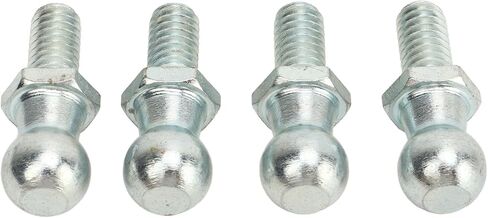 Haofy الكرة تصاعد ترصيع 4PCS 13mm الكرة ترصيع مع 5 / 16in-18 الموضوع Nylock المكسرات غسالات لرفع الغاز تبختر غطاء محرك السيارة جذع RV خزانة البحرية in Kuwait