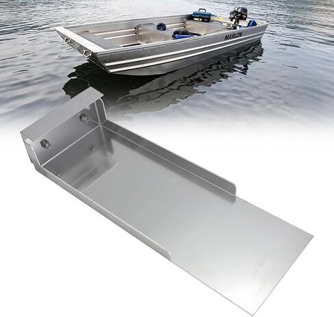 motoparty Adjustable Trolling Motor Mounting Bracket for Jon Boat Aluminum Boat, Heavy-Duty Aluminum Alloy Transom Mount in Kuwait