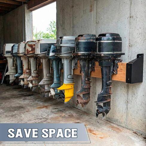 1 Pair of Outboard Motor Storage Brackets, Compact Lightweight Storage Brackets in Kuwait