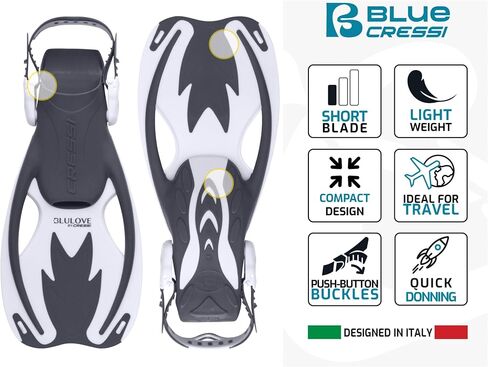 Cressi Rocks fins, Lilac/White, S/M [Duplicate] in Kuwait