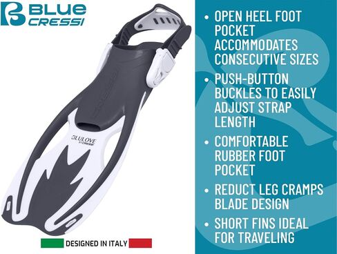 Cressi Rocks fins, Lilac/White, S/M [Duplicate] in Kuwait