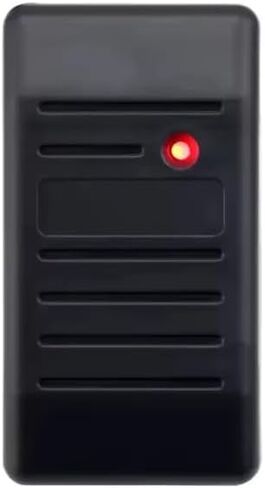 Black mini LBS EM/MF RS232 Waterproof Wiegand 26 bit WG34 Non-Contact Induction RS485 Access Reader for Access Control System Swiping (125khz Wiegand26/34) in Kuwait