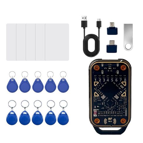 RFID Reader Writer Full Function RFID Emulator RFID Writer Copier Smart Card Duplicator Multiple ID IC Cards Replacement Convenient RFID Key Fob Solution for Access Control Systems in Kuwait