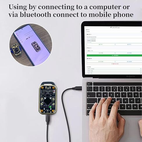 RFID Reader Writer Full Function RFID Emulator RFID Writer Copier Smart Card Duplicator Multiple ID IC Cards Replacement Convenient RFID Key Fob Solution for Access Control Systems in Kuwait