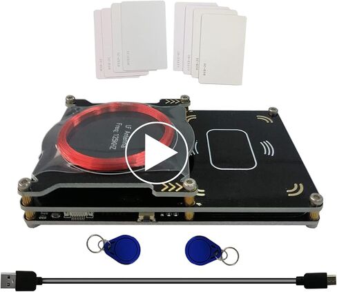 ترقية 512K Proxmark3 Easy V3.0 RDV4 NFC قارئ RFID فك التشفير 2026 EEPROM هوائي مدمج يدعم LF/HF 125 كيلو هرتز 13.56 ميجا هرتز مجموعة كاملة مع 10 بطاقات in Kuwait