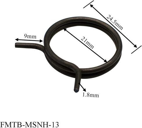 Slide Latch,Gate Bolt Lock, Sliding Door, 24.5mm Replacement Spring Lever Internal Coil Repair Spindle Torsion in Kuwait
