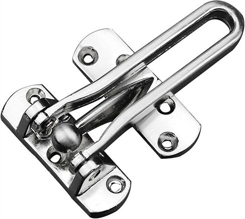 Door Chain Lock, Safe Buckle,Latch Safety Limiter,Household Metal Hasp Anti-Theft Anti-Lock Concealed in Kuwait