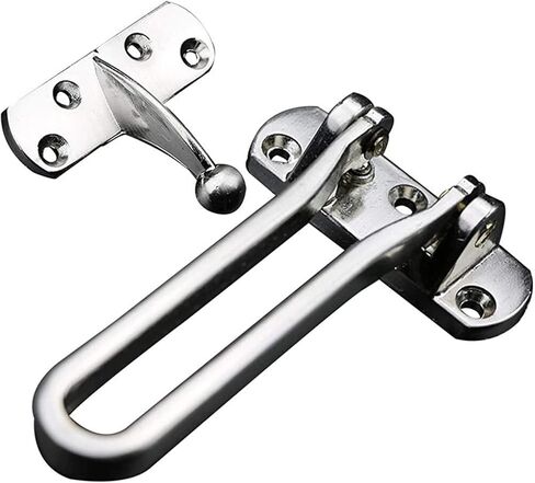 Door Chain Lock, Safe Buckle,Latch Safety Limiter,Household Metal Hasp Anti-Theft Anti-Lock Concealed in Kuwait