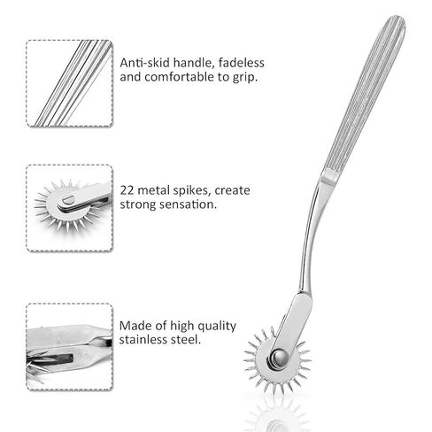Wartenberg Neuro Pinwheel التحفيز العصبي الفولاذ المقاوم للصدأ أداة تشخيصية عالية الجودة Pinwheels. اختبار الأعصاب 1 جولة in Kuwait