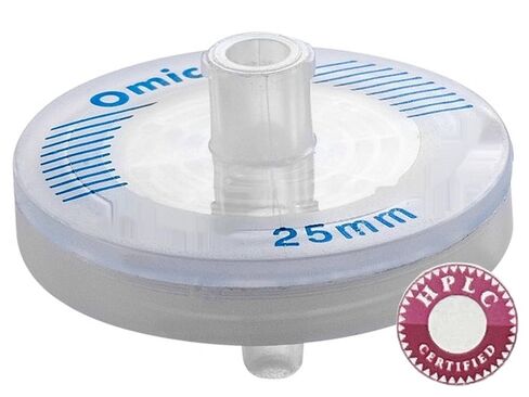 OMICRON™ PTFE(Hydrophilic) Syringe Filters, Non-sterile, HPLC Certified, (Pack of 100) (0.2µm 25mm 100) in Kuwait