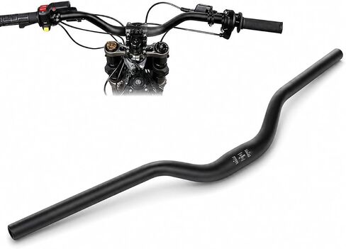 مقود الدراجة الترابية الكهربائية لـ Surron Sur Ron Heighten 7/8 بوصة 22 مم مقود لـ Light Bee X/S LBX E-Ride Pro S SR SS 3.0 2.0 Talaria Sting XXX MX3 MX4 Taparia Motorcycle أسود/4 مم CNC in Kuwait