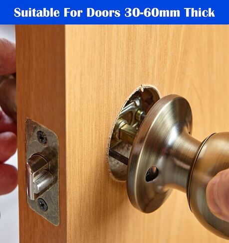 10 Set Cabinet Handle Screws, M4 Bolt Door Knob Screws & Sleeves, Adjustable Length Long Screw for Cabinets Handle & Pull, Fixer for Hollow Door Handles Knobs Escutcheons, 60mm Stainless Steel in Kuwait