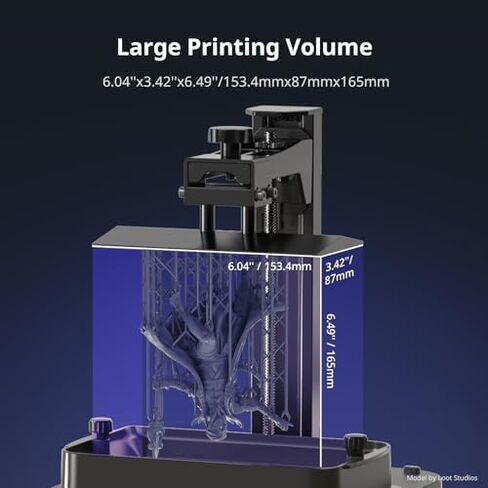 طابعة ANYCUBIC ثلاثية الأبعاد من الراتنج 10K، فوتون مونو 4 ومحطة الغسيل والمعالجة 3.0 in Kuwait