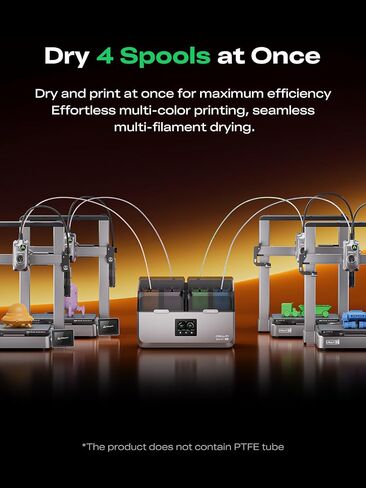 حزمة طابعة Creality K2 Combo ثلاثية الأبعاد مع صندوق مجفف خيوط Space Pi X4 in Kuwait