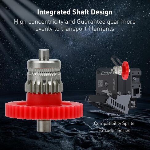 ​​Sprite Extruder Hardened Steel Gear Kit – Compatible with Ender-3 S1 Pro/S1/S1 Plus/CR-10 Smart Pro/V3 KE/SE/CR-M4/CR10 SE 3D Printers​ in Kuwait