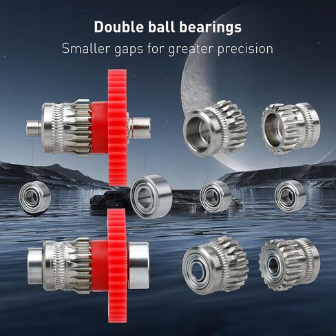 ​​Sprite Extruder Hardened Steel Gear Kit – Compatible with Ender-3 S1 Pro/S1/S1 Plus/CR-10 Smart Pro/V3 KE/SE/CR-M4/CR10 SE 3D Printers​ in Kuwait