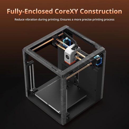 Anycubic Kobra S1 ACE 2 Pro Combo FDM 3D Printer, Quiet CoreXY Enclosed 3D Printer, Auto Filament 4 Colors with 4 ACE 2 Pro Dryer Box, Beginner-Friendly Fast Multicolor 3D Printers, 250×250×250 mm³ in Kuwait