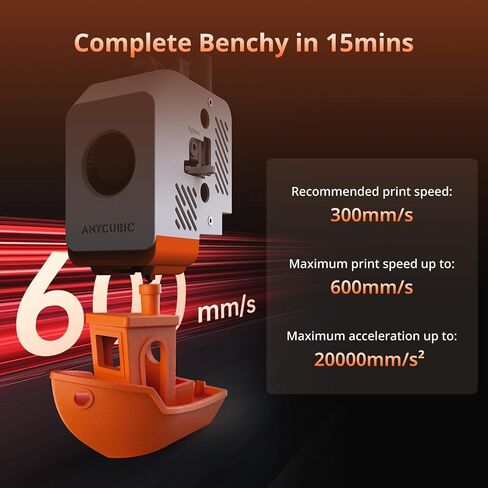 Anycubic Kobra S1 ACE 2 Pro Combo FDM 3D Printer, Quiet CoreXY Enclosed 3D Printer, Auto Filament 4 Colors with 4 ACE 2 Pro Dryer Box, Beginner-Friendly Fast Multicolor 3D Printers, 250×250×250 mm³ in Kuwait