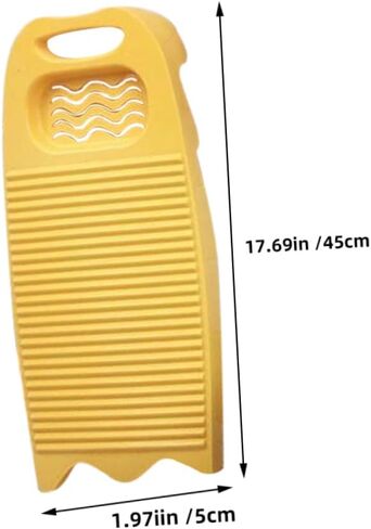 Laundry Basin, Indoor Washboard for Clothes Soap Holder Plastic Scrub Board Antislip in Kuwait