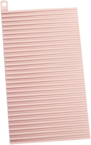 Laundry Basin, Non Slip Washboard Soft for Laundry for Travel and Home(Pink) in Kuwait