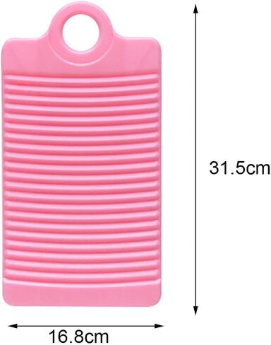 Compact Hand Wash Board for Delicate Fabrics, Pink in Saudi Arabia