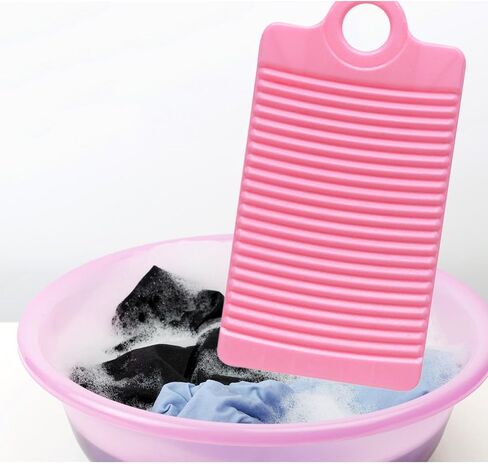 Compact Hand Wash Board for Delicate Fabrics, Pink in Saudi Arabia