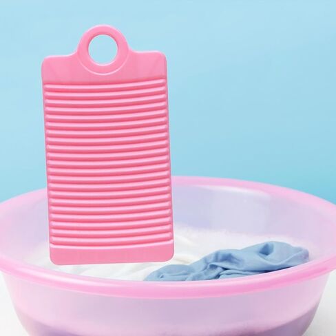 Compact Hand Wash Board for Delicate Fabrics, Pink in Saudi Arabia