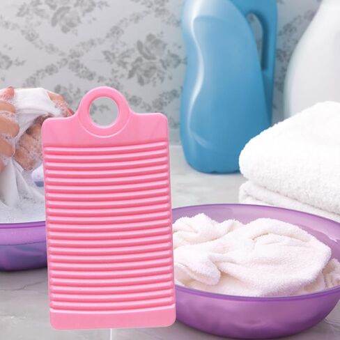Compact Hand Wash Board for Delicate Fabrics, Pink in Saudi Arabia