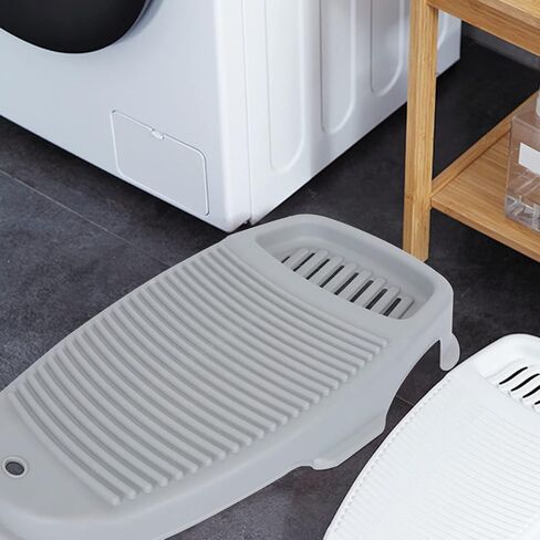 Laundry Basin, Washboard Clothes Washing Basin Board Household Laundry for Kids Shirts in Kuwait