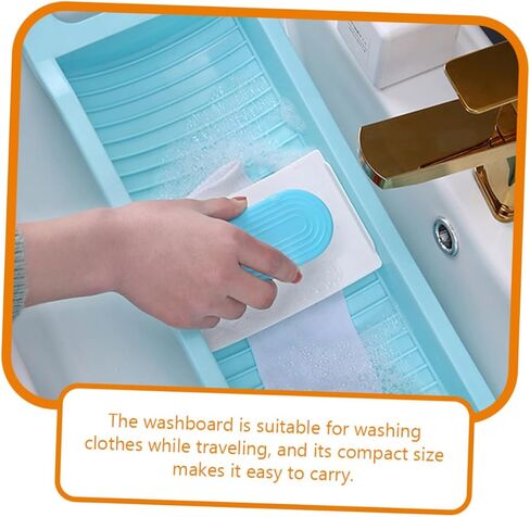 Laundry Basin, Mini Washboard for Hand Washing Laundry Boys and Girls in Kuwait