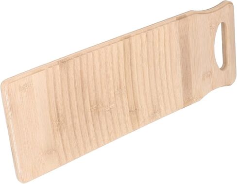 Heavy Duty Labor Saving Bamboo Washing Board for Home 19.7 Inches Long Natural Bamboo in Kuwait