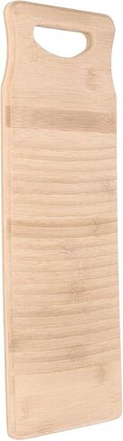 Heavy Duty Labor Saving Bamboo Washing Board for Home 19.7 Inches Long Natural Bamboo in Kuwait