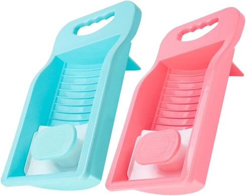 Laundry Basin, Convenient Washboard Hand Washing Durable Material Ergonomic Smooth Finish for in Kuwait