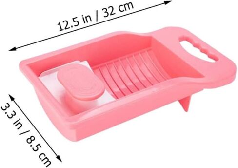 Laundry Basin, Convenient Washboard Hand Washing Durable Material Ergonomic Smooth Finish for in Kuwait