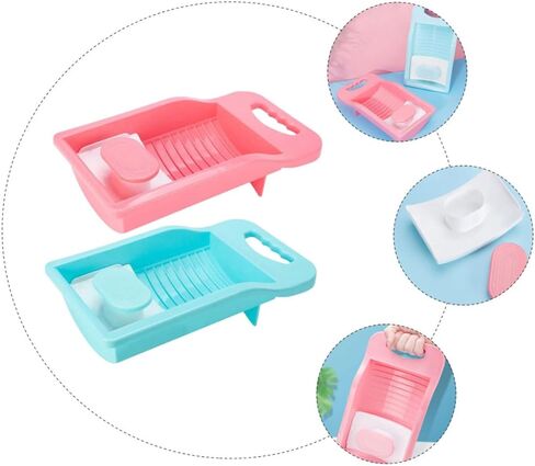 Laundry Basin, Convenient Washboard Hand Washing Durable Material Ergonomic Smooth Finish for in Kuwait