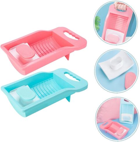 Laundry Basin, Convenient Washboard Hand Washing Durable Material Ergonomic Smooth Finish for in Kuwait