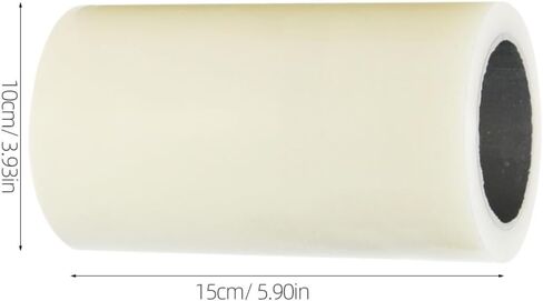 PartyKindom Disposable Shoe Covers Film 15cm Wide Pe Material Non-slip Protective Shoe Covers for Home Use in Kuwait