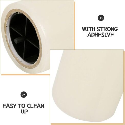PartyKindom Disposable Shoe Covers Film 15cm Wide Pe Material Non-slip Protective Shoe Covers for Home Use in Kuwait