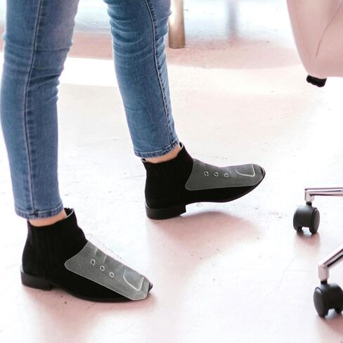 ibasenice Barber Shoe Covers Non-slip Haircut Shoe Protector Reusable Foot Covers Extended Shoelace Design for Size 41-45 Hairdresser Salon Use in Kuwait