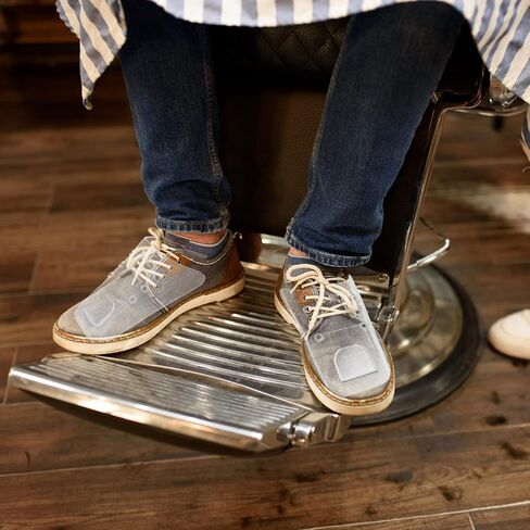 ibasenice Barber Shoe Covers Non-slip Haircut Shoe Protector Reusable Foot Covers Extended Shoelace Design for Size 41-45 Hairdresser Salon Use in Kuwait