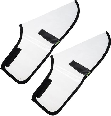 Reusable Pvc Hair Stylist Shoe Covers Breathable Salon Shoes Protector Shatterproof Design Small Size Covers for Barbers and Hairdressers in Haircut and Spa Settings in Kuwait