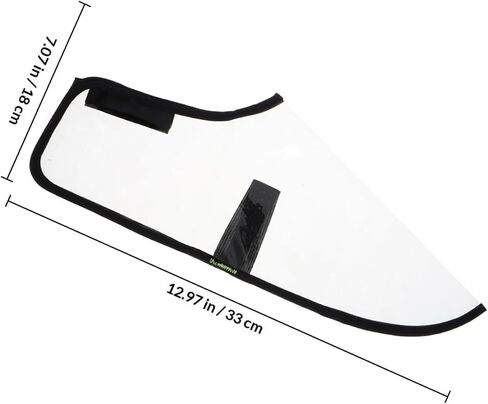 Reusable Pvc Hair Stylist Shoe Covers Breathable Salon Shoes Protector Shatterproof Design Small Size Covers for Barbers and Hairdressers in Haircut and Spa Settings in Kuwait