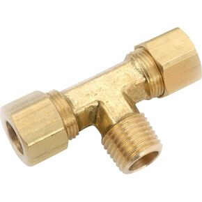 Krixis Metals 5/8 In.C x 1/2 In. MPT Compression Brass Tee 750072-1008 in Kuwait